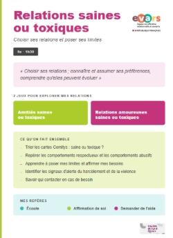 Relations saines ou toxiques – choisir ses relations et poser ses limites 